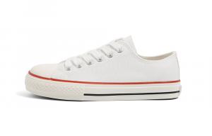 Холщовые кеды женские с низким верхом Huanqiu, белый/фиолетовый