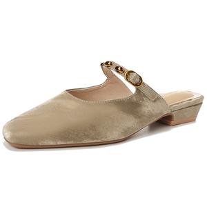 GOSO Женские противоскользящие закрытые тапочки Gold - Gold, цвет Gold