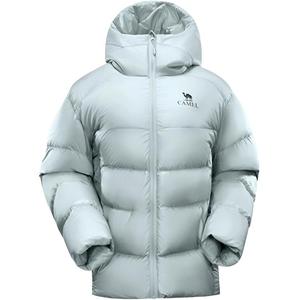 Пуховик Unisex с воротником стойкой утепленный CAMEL, xiangfei синий