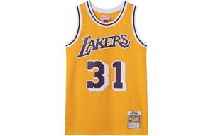 Mitchell Ness Баскетбольная майка Mitchell & Ness унисекс желтая