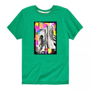 Футболка с логотипом MTV Geo Moon Person и рисунком для мальчиков 8–20 лет Licensed Character