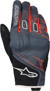 Водонепроницаемые защитные перчатки для езды на мотоцикле Alpinestars Moblast WP, прочная конструкция, black/charcoal