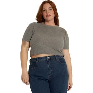 Вязаная футболка Callahan, серый