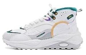 Кроссовки мужские Mars Shoes Lifestyle Shoes Men High-Top Qiaodan, белый