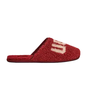 Шлепанцы UGG Scuff Slipper Curly Graphic - Red Wine, красный