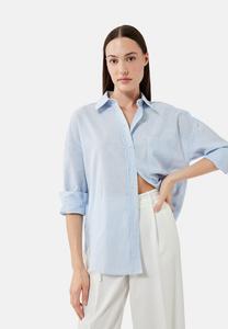 Блуза Koton Button-down blouse, Dark Blue