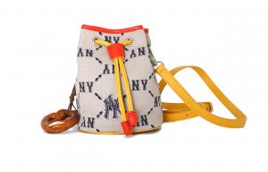 MLB Полиэстеровая кроссбоди сумка унисекс разноцветная, Orange Red