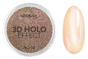 Neonail 3D Holo Effect 02 Peach порошок для ногтей, 2 g