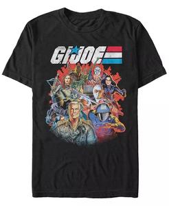 Мужская футболка с коротким рукавом GIJoe Group Collage Fifth Sun, черный