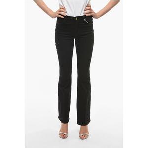 Черные хлопковые джинсы Деним Frame, Black