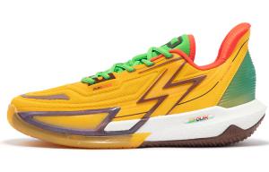 361° Биг3 4.0 Квик Про баскетбольные кроссовки мужские низкие винтажные жёлтые/ярко-зелёные, цвет Vintage Yellow