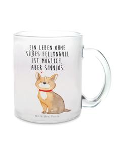 Кружка Собаке Удачи с поговоркой на прозрачном фоне Mr. & Mrs. Panda