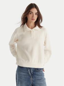 Свитшот relaxed fit Rise &amp; Vibe Sweet Fleece ERJFT05012 Roxy, белый