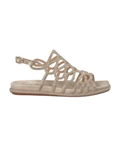 Сандалии, покрытые камнями Alma En Pena, желтый