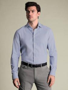 Нержавеющая рубашка с длинными рукавами Charles Tyrwhitt, Blue