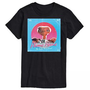 Домашняя футболка Big & Tall ET Phone License, черный