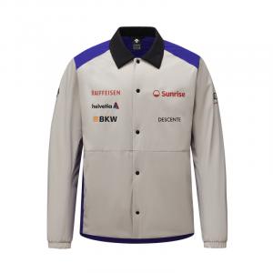 DESCENTE Спортивная куртка пуховик мужская, PP-Deep Blue