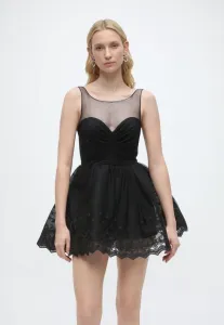 Мини-Платье-Кольцо хильда для особых случаев Bardot, Black