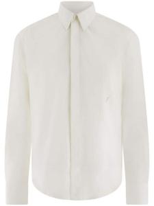 Рубашка с монограммой Ferragamo, белый