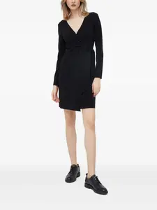 Платье мини с запахом Pennyblack, черный