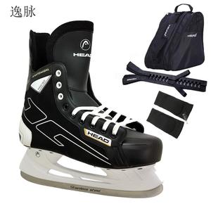 HEAD Коньки Pinyue New для фигурного катания, S180+сумка Black+чехол Black+чехол для лезвия Black, размер 43