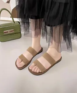 Сандалии-вьетнамки с двойным ремешком Aimoha - Select -, цвет Beige