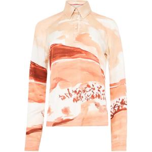 Рубашка с художественным принтом JW Anderson, красный