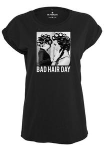 Футболка с принтом CLASSIC ROLL UP BADHA Be Famous, цвет black