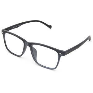 CYXUS Пластиковая прямоугольная оправа для очков унисекс, Matte wood grain light gray T14