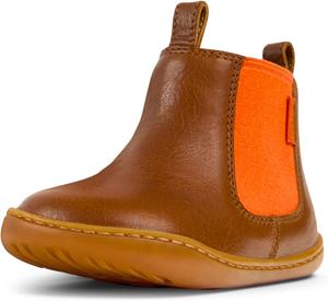 Женские и унисекс детские ботинки Челси Camper, Medium Brown 004