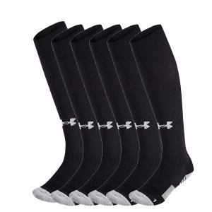 Under Armour Высокие носки унисекс 1 пара черные