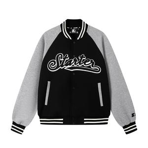 STARTER Бейсбольная куртка унисекс черная