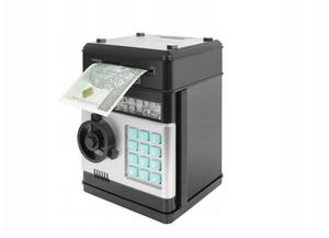 Сейф, Копилка, Банкомат для монет, Купюры + булавка Inna marka