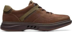 Мужские кроссовки Clarks Un Briley Vibe Oxford, темно-коричневый