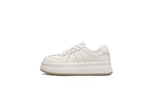 Низкие женские кроссовки BELLE, Ecru/Gray