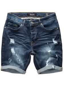 Тканевые шорты REPUBLIX, темно-синий