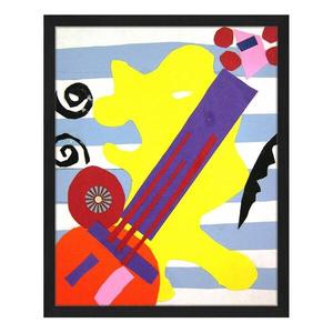 Картина Any Image Guitar, 42x52x2,6 см, разноцветный