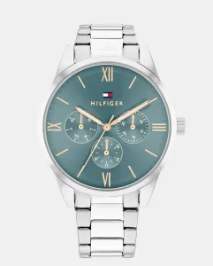 Camille 1782745 многофункциональные стальные женские часы Tommy Hilfiger, серебряный