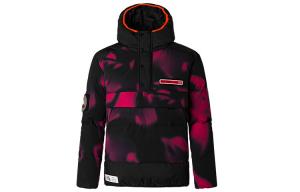 Пуховик унисекс Kappa, цвет Dark red - 557P