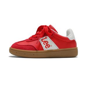 Детские кроссовки для скейтбординга с амортизацией, износостойкие, дышащие, с низким верхом Lee, красный