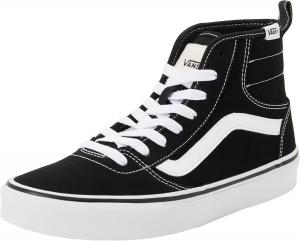 Кроссовки Vans Womens Ashwood Hi Decon High-top, Suede/Canvas Black/White