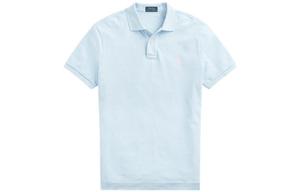 SS22 Футболка поло мужская светло-голубая Polo Ralph Lauren