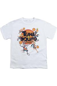 Футболка Space Jam 2 с коротким рукавом для детей, команда Tune Squad Gildan, белый