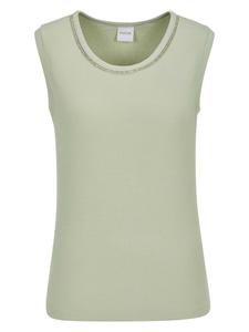 MADELEINE Топ в пастельно-зеленом цвете