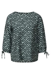 Блуза CECIL, оливковый/темно-зеленый