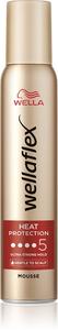 Термозащитный мусс для укладки волос Wellaflex для горячей укладки Wella, 200 мл