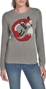 Женский повседневный свитер Tommy Hilfiger с круглым вырезом, Medium Heather Grey Fox