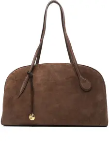 Сумка-тоут из замши Liffner, коричневый