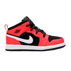 Кроссовки Air Jordan Air Jordan 1 Mid TD 'Infrared 23', красный