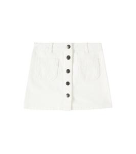 Юбка из хлопка Elise Bonpoint, Blanc Lait